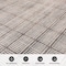 World Rug Gallery Bohemian Stripe Lines Washable Non Slip Runner Rug 2 ft x 10 ft Brown WR68BROWN2X10 - alternate 7