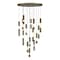 Euf Ronda, Chandelier , 15-Light, 32", Weathered Brass, Alabaster 50120-017 - alternate 1