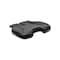 Uni Pro Seat Cushion, Fits 136 or Grammer 53X Seat, Black Vinyl 8152 - alternate 8