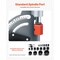 Vevor Pipe Tubing Notcher for 1/2 to 2-inch Pipes with 0 - 60 deg Adjustable Angle PN-1/2A - alternate 8
