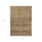 Homeroots 10' X 14' Khaki And Beige Geometric Washable Indoor Outdoor Area Rug 630506 - alternate 5