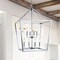 Jonathan Y Pagoda 20" 8-Light Classic Traditional Metal Cage Lantern LED Pendant, Chrome JYL7438C - alternate 13