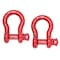 Mytee Products 1-1/2in 17 Tons Anchor Shackle Forged Carbon Steel & Alloy Screw Pin, 2PK SHACKLE-ANCHOR-SP-112x2 - alternate 8