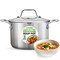 Nutrichef 3-Quart Stainless Steel Soup Pot NCSP3 - alternate 1