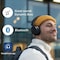 Signify H5209 Wireless Headphones, Dynamic Bass 65 H Battery Life Fast Charge TAH5209BK/00 - alternate 4