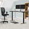 We'Re It Lift It Electric Sit Stand Desk, 46.25 H, 30 W X Laminate wood, metal, Black VL22BLK6030-8827 - alternate 3