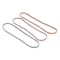 Alliance Rubber Brites File Bands, Blue/Orange/Pink, 50PK 07800 - alternate 5