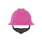 Msa Safety V-Gard Slotted Full Brim Hard Hat, Fas-Trac III Suspension, Type I, Class E, Hot Pink 10156373 - alternate 4