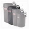 Suncast Commercial Injection Molded Utility Trash Can, 44 gal, Plastic/Resin, Gray TCU44 - alternate 4