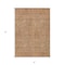 Homeroots 5' X 8' Copper Brown And Beige Geometric Washable Indoor Outdoor Area Rug 594534 - alternate 7
