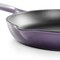 Megachef Round 10.25 Inch Enameled Cast Iron Skillet in Gradient Purple 750124522M - alternate 7