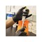 Gloveworks By Ammex Disposable Exam Gloves Professional Nitrile Large Black Powder Free Chlorinated ABNPF46100 - alternate 8