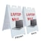 Signmission Laptop Sale, A-Frame & 2 Decals Installed, Heavy-Duty Plastic Frame SBHD-D-2436-Laptop Sale - alternate 5