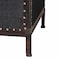 Baxton Studio Benton Vintage Black Canvas 4-Drawer Storage Cabinet 252-13914-ZORO - alternate 10