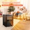 Edendirect 1500W Infrared Quartz Wood Cabinet Heater with Overheat Protection Space Heater for Large Room IR-HT1159 - alternate 5