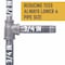 B & K 3/4 in. FIP X 1/2 in. D FIP 3/4 in. D FIP Black Malleable Iron Reducing Tee 310RT-341234 - alternate 5