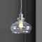 Jonathan Y Wyatt 9.5" Pharmacy Metal/Glass LED Pendant, Chrome JYL3515B - alternate 13