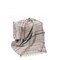 Homeroots Gray and Blue Woven Lambswool Striped Throw Blanket With Fringe 490100 - alternate 5