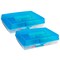 Storex Large Pencil Box, Blue, 2PK 61468U12C - alternate 1