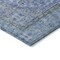 Homeroots 3' X 5' Blue And Gray Medallion Washable Indoor Outdoor Area Rug 616262 - alternate 6