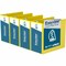 Davis Group Easyview Premium, Angle D Ring, Customizable, View Binder, (Yellow, 5"), PK4 8407-05-04 - alternate 1