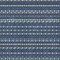 Homeroots 10' X 14' Navy Blue And Mint Green Striped Washable Indoor Outdoor Area Rug 610551 - alternate 8