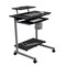 Homeroots 29" Graphite Wood and Stainless Steel Computer Desk 723728 - alternate 7