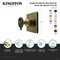 Kingston Brass Single-Handle Six-Way Diverter Valve with Square Trim Kit, Brushed Nickel KS4048CG - alternate 2