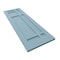 Ekena Millwork True Fit PVC San Juan Capistrano Mission Style Fixed Mount Shutters, Peaceful Blue, 18W x 46H, PR TFP001SJ18X046SB - alternate 7