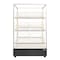 Koolmore 30 In. Floor Standing Bagel Bakery Display Case With 6 Baskets, Open Back  With Side LED KM-FDC-B6 - alternate 8