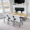 Lifetime 6 'x30'' Wht Granite Light Commercial Grade Folding Table 2924 - alternate 3