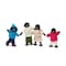Plantoys Wooden Doll Family, Dark Skin Tone 7416 - alternate 6