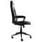 Elama High Back Adjustable Faux Leather Office Chair in Gray and Black ELM-F-005 - alternate 6