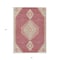 Homeroots 8' X 10' Blush Gray And Beige Oriental Washable Indoor Outdoor Area Rug 598391 - alternate 8