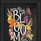 Homeroots Set Of Two Love Grows Here Black Framed Print Wall Art, 2PK 407971 - alternate 3