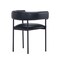 Manhattan Comfort Onda Metal Vegan Leather Dining Chair in Black DC1608-3 - alternate 8