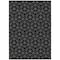 Homeroots 10' X 14' Black And Ivory Geometric Washable Indoor Outdoor Area Rug 596721 - alternate 7