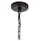Jonathan Y Anna 12" 3-light Metal/Glass LED Pendant, Oil Rubbed Bronze JYL7412A - alternate 13