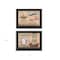 Homeroots Set Of Two Country Bath III 2 Black Framed Print Bathroom Wall Art, 2PK 407130 - alternate 4