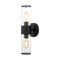 Jonathan Y Quinn 15.5" 2-Light Farmhouse Industrial Iron/Acrylic LED Sconce, Oil Rubbed Bronze/Clear JYL9913C - alternate 1