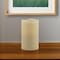 Homeroots 5" Ivory Flameless Pillar Candle 485143 - alternate 5