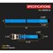 Mytee Products 3in x 30ft Ratchet Tie-Down Straps w/Flat Hooks, Ratchet Straps Blue 15,000lbs BS RS330-B - alternate 8