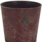 Homeroots 7in Red Recycled Plastic Indoor Outdoor Round Pot Planter 488227 - alternate 3