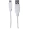 Manhattan - Strategic 3.3 FT USB 2.0 CBL AM-MICRO BM WHT 323987 - alternate 6