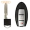 Aks Keys 2005 2006 2007 Nissan Murano Smart Key 3 Buttons Fob FCC# KBRTN001 - 315 MHz RC-NISSAN-15C - alternate 2