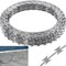 Wrightmaster 49 ft. Double-Strand Razor Galvanized Steel Barbed Wire Fencing with Non-Rusting Wire Razor ZR-5175P413161 - alternate 7