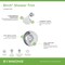 Symmons Birch HydroMersion Single Handle Shower Trim Kit - 1.5 GPM (Valve Not Included) S599115TRM - alternate 3
