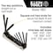 Klein Tools 9 Piece SAE Fold-Up Hex Key Set, 70591 70591 - alternate 14