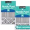 Nordic Pure 16x25x5 Plus Carbon Pleated Air Filter, High Capacity, MERV 14, 2 PK 16x25x5HM14+C-2 - alternate 1