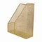 Martha Stewart Ryder Gold Mesh Metal Single Slot Magazine File Holder, Desktop Organizer, 9.75 x 3.75 x 11.5 HH-OHD06-GLD-MS - alternate 8